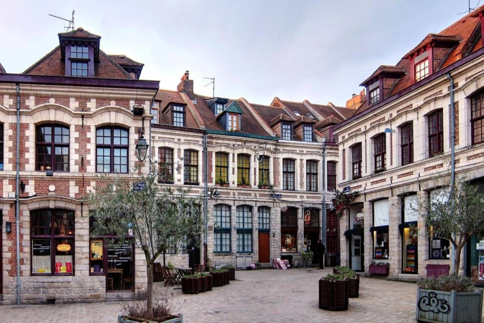 شقة Duplex In The Heart Of Old Lille Terrace + Parking المظهر الخارجي الصورة